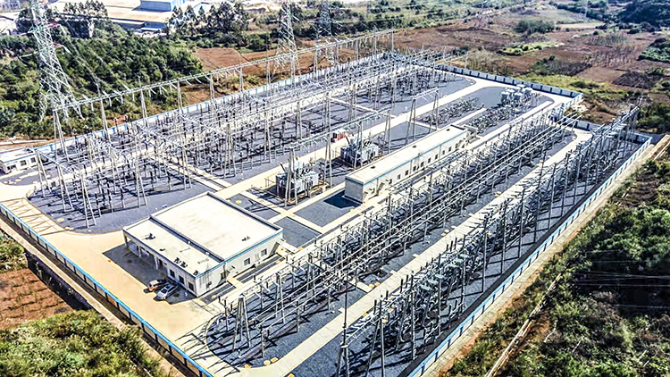 广西桂东电力220千伏立头输变电工程建筑安装施工